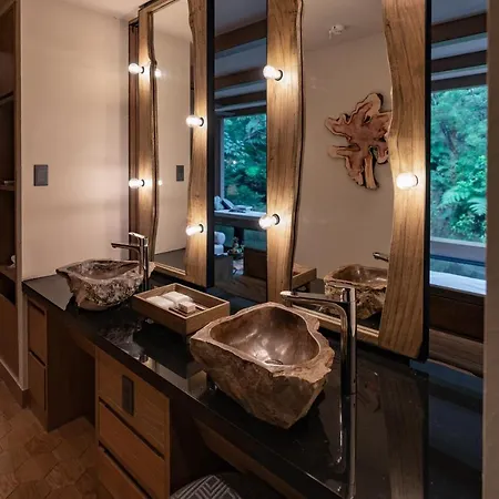Treeful Treehouse Sustainable Resort Nago Exterior photo