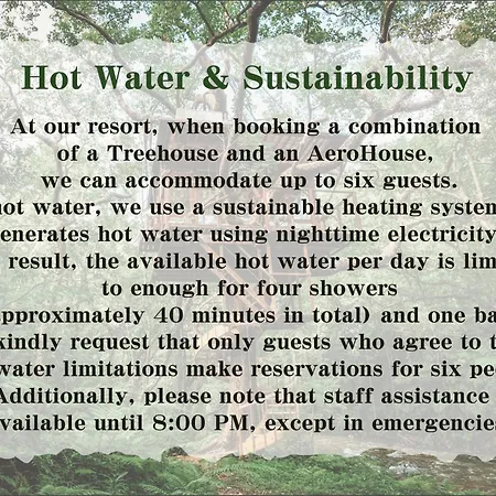 Treeful Treehouse Sustainable Resort Nago Exterior photo