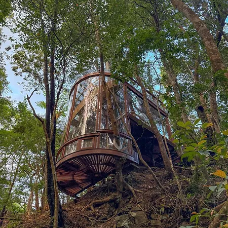 Treeful Treehouse Sustainable Resort Nago Exterior photo